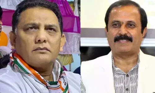 Jubilee hills, counting, azahruddin, magantigopinath, congress, bjp