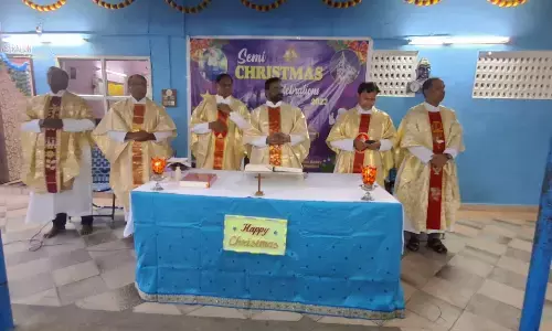 christmas, semi christmas, christmas celebrations, tallacheruvu, guntur district