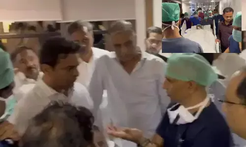 kcr, ex cm kcr, telangana excm, surgery, yasodha hospital