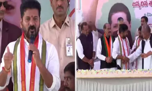 Sonia Gandhis, Birthday celebrations, Gandhi Bhavan, Hyderabad, CM Revanth Reddy