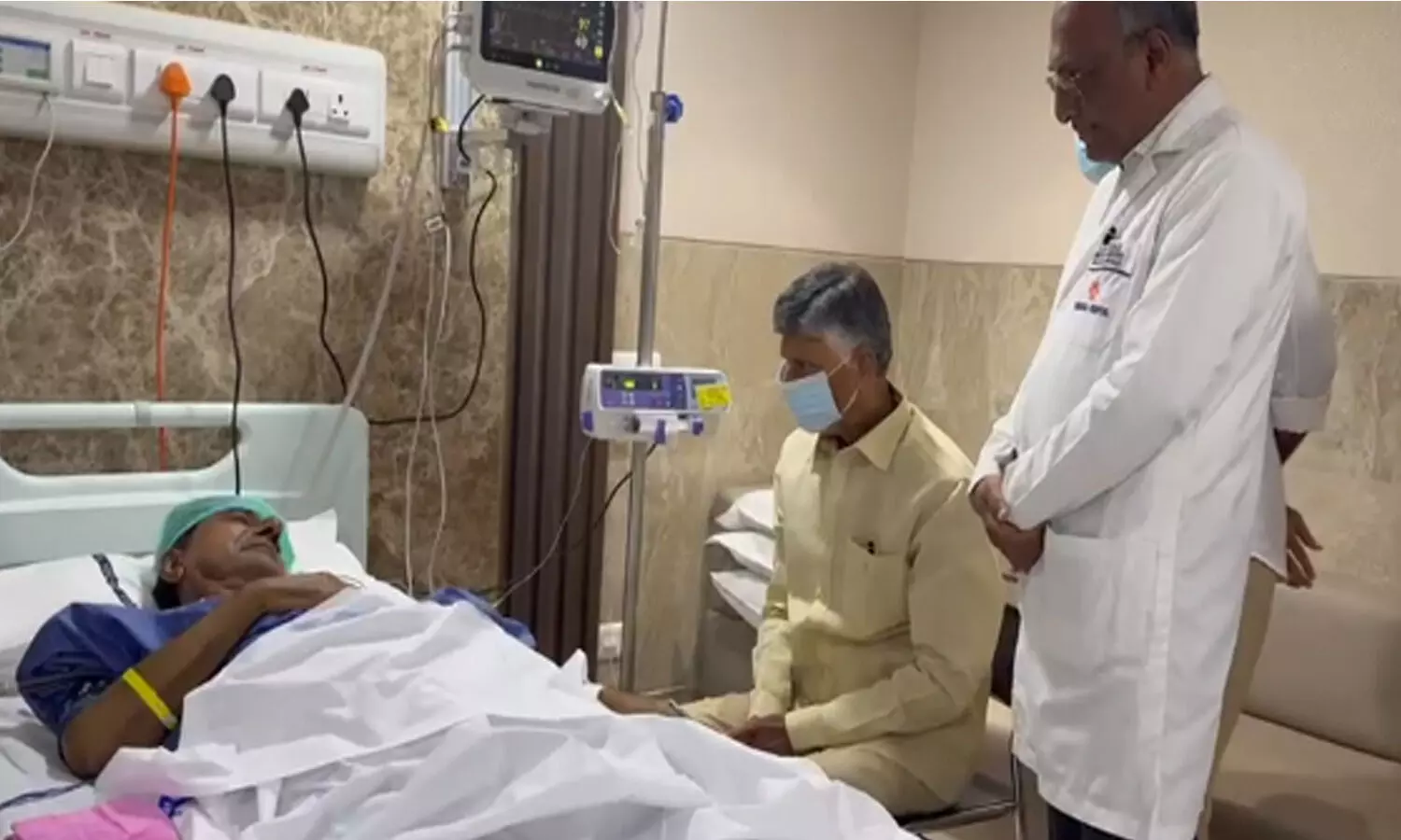 chandrababu, ex chief minister, kcr, yashoda hospital