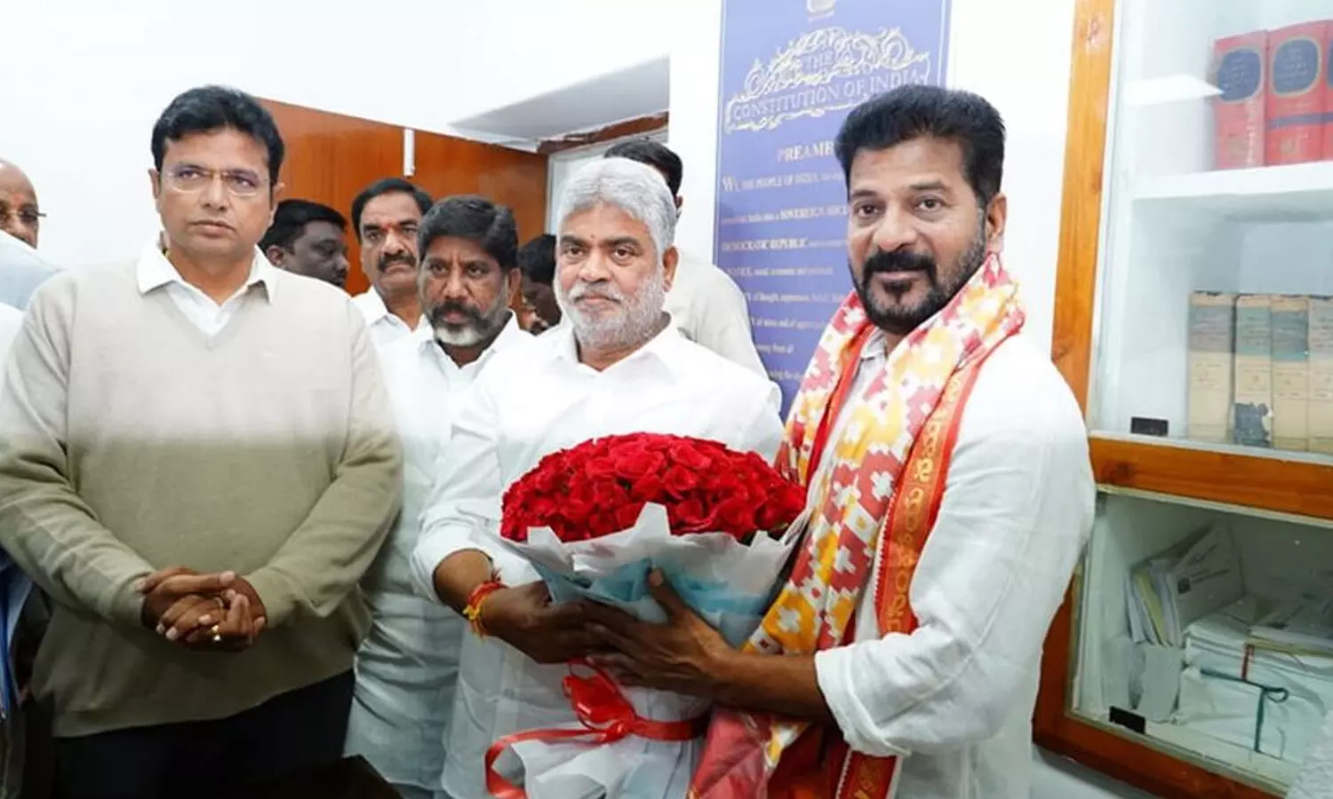 gaddam prasad kumar, speaker,  unanimously elected, telangana