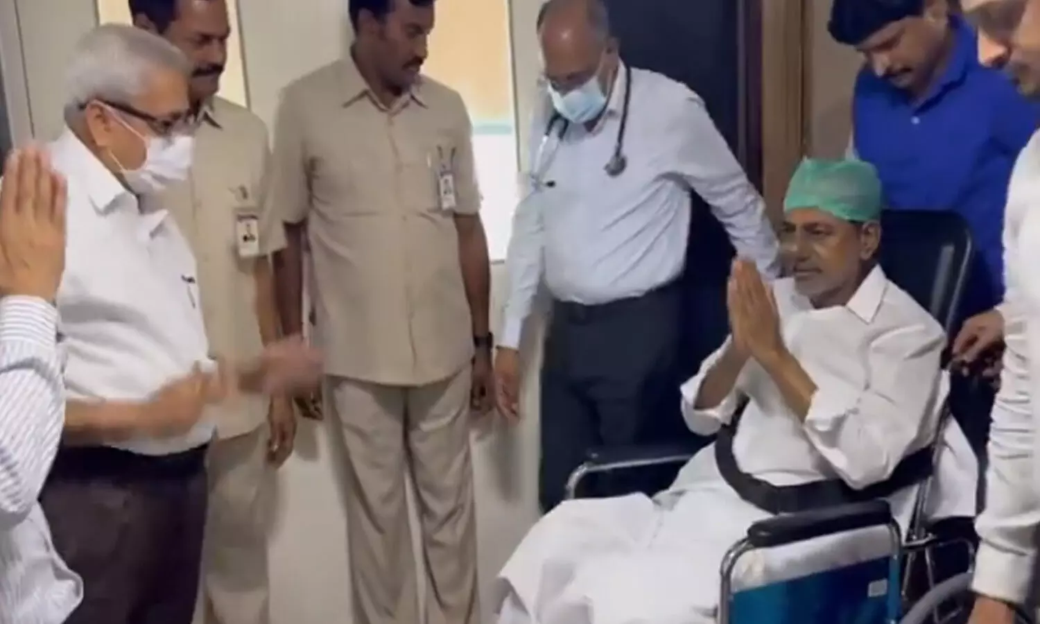 kcr, ex chief minister,  discharged, yashoda hospital, kcr news, telangana news