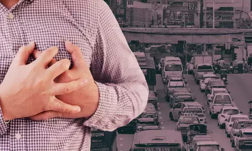 Traffic Pollution, pollution , heart, heart attack, Health Tips