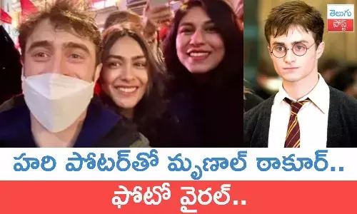 Mrunal Thakur, Harry Potter, Daniel Radcliffe, Hi Nanna, latest movie news