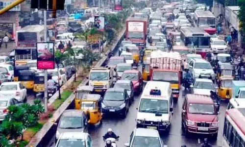 traffic restrictions, police,  hyderabad , president, telangana, hyderabad news