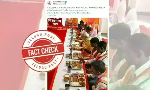 Modi eating with workers, Ayodhya Ram Mandir, Temple Construction workers, Ram Mandir but Kashi Vishwanath Dham, india