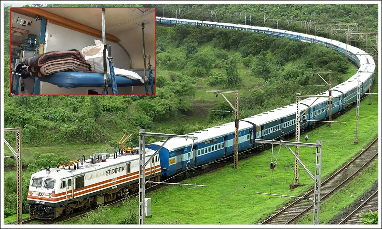 Indian Railways, Railway passengers, Air conditioned coach, AC Coach, Bedrolls, india news Indian Railways, Railway passengers, Air conditioned coach, AC Coach, Bedrolls, india news