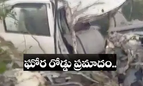 Hanmakonda, RoadAccident, Accident, hanumakonda district road accident belongs to same family, crime news