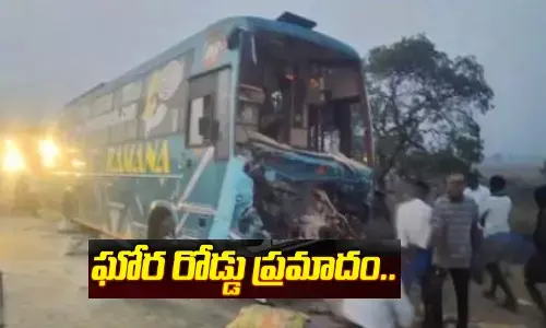 Accident, NationalHighway, Kalluru, Roadaccident, Anantapur, AnanthapuramRoadAccident, andhra news
