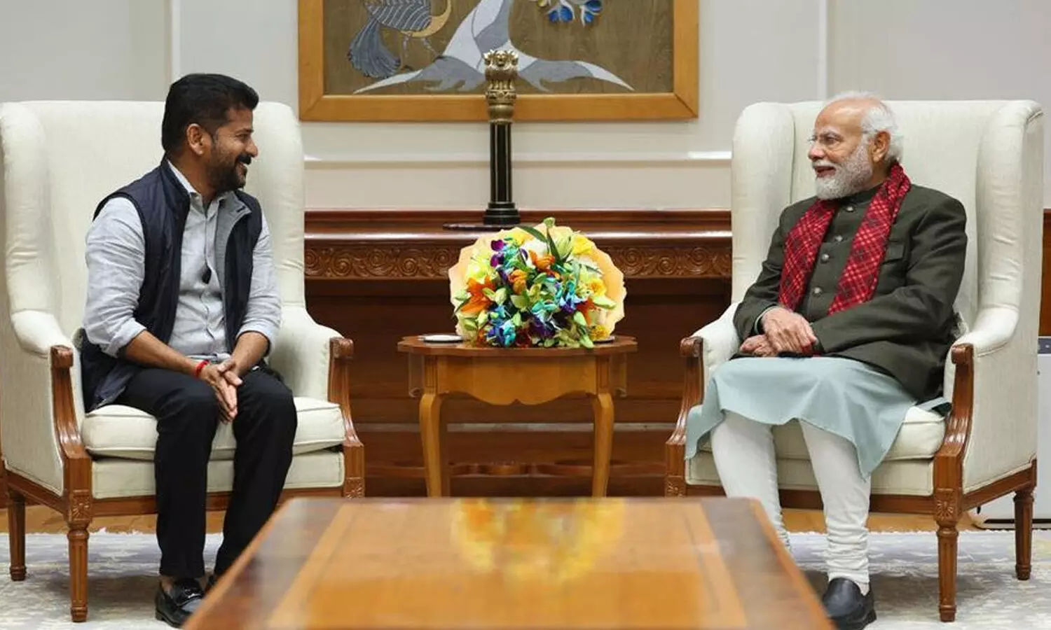 revanth reddy,  chief minister, narendra modi telangana, chief minister revanth reddys meeting with prime minister, political news, telangana news