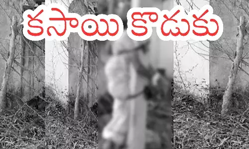 shatrughna mahanta, son, mother, odissa, son who tied his mother to a pillar and beat her badly, crime news, india