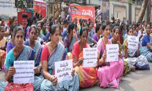 anganwadi, strike, andhra pradesh, government talks with anganwadis, andhra news