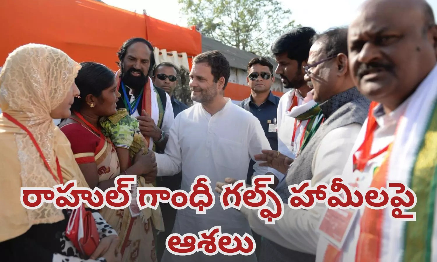 Rahul Gandhi, Gulf assurances, Rahul Gandhi