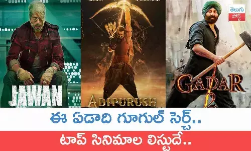 2023 Google search top 10 movies,Shah Rukh Khan,Prabhas