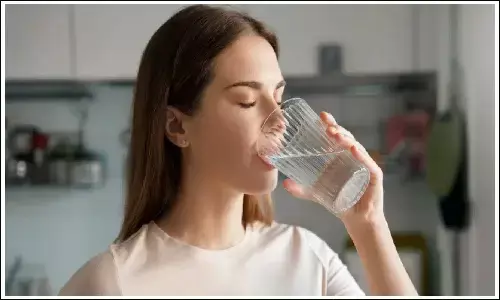 Drinking Cold Water