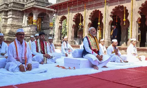 అతి పెద్ద వంతెనను ప్రారంభించిన మోదీ