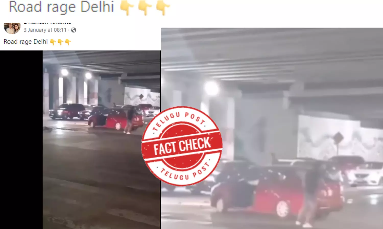 Fact Check: Video showing road rage incident is not from Delhi but Mexico