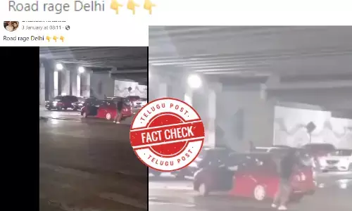 Fact Check: Video showing road rage incident is not from Delhi but Mexico