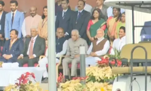 Narendra Modi : పాల సముద్రంలో మోదీ పర్యటన ఇలా