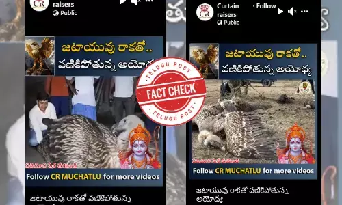 Fact Check: Old videos of vulture sightings circulate with false claim of people trembling on seeing Garuda in Ayodhya