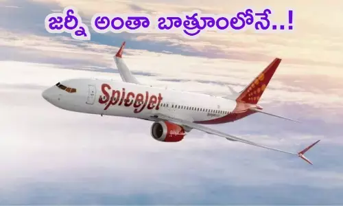 స్పైస్‌ జెట్‌ ప్రయాణికుడికి చేదు అనుభవం
