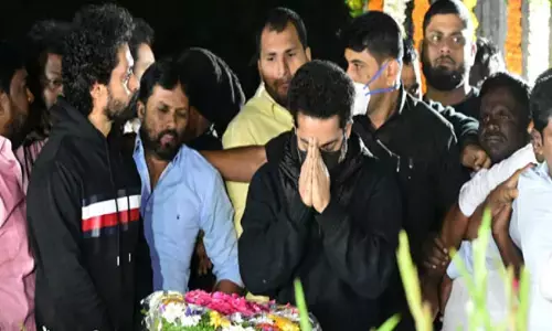 Junior NTR : ఎన్టీఆర్ కు జూనియర్ నివాళులు