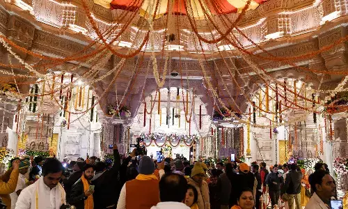 Ayodhya : తొలి రోజు అయోధ్యలో దర్శనానికి?