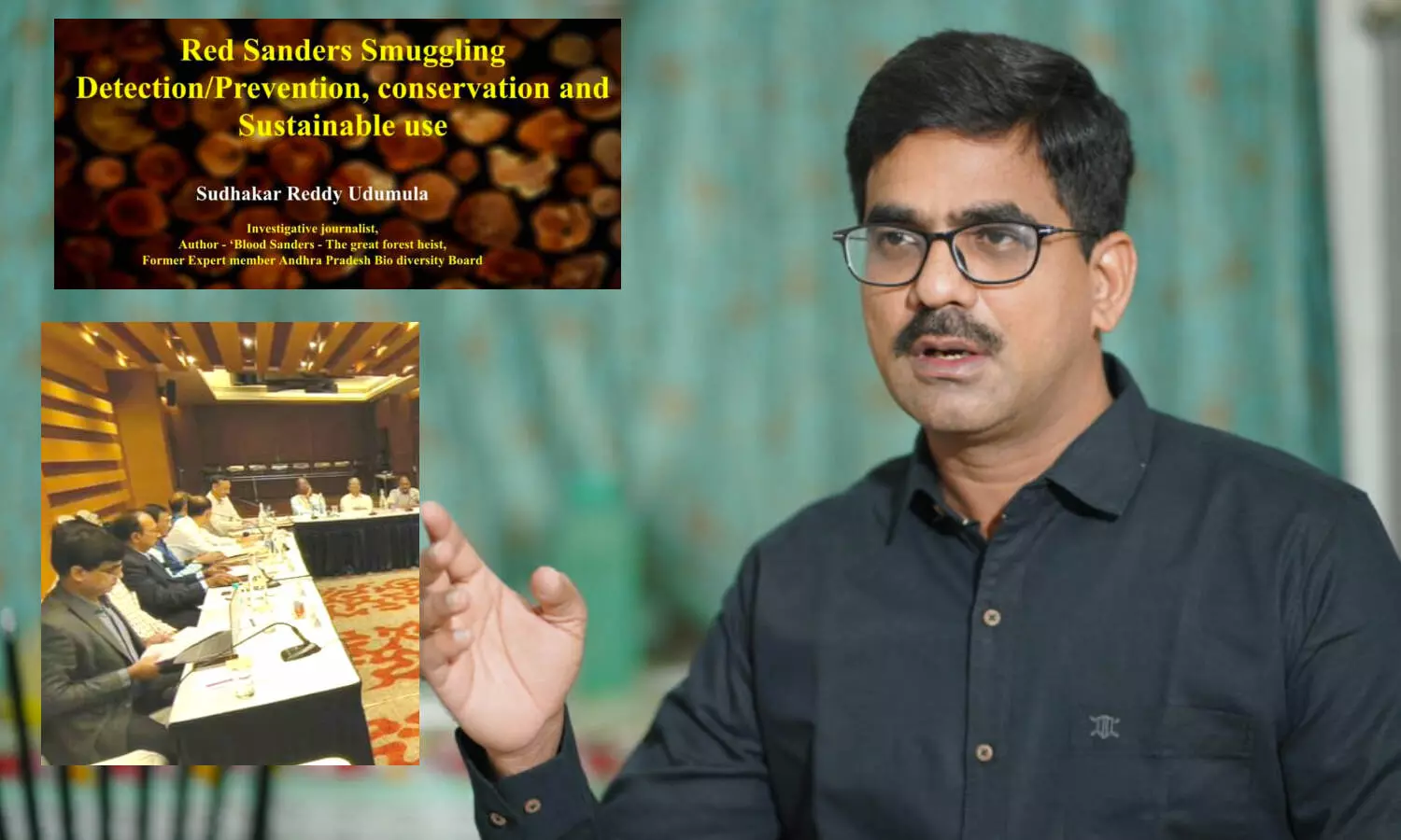 Red Sanders : నిపుణుల కమిటీ సమావేశానికి ప్రేత్యేక ఆహ్వానితునిగా  సీనియర్ ఇన్వెస్టిగేషన్ జర్నలిస్ట్ సుధాకర్ రెడ్డి ఉడుముల