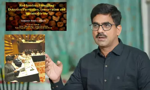 Red Sanders : నిపుణుల కమిటీ సమావేశానికి ప్రేత్యేక ఆహ్వానితునిగా  సీనియర్ ఇన్వెస్టిగేషన్ జర్నలిస్ట్ సుధాకర్ రెడ్డి ఉడుముల