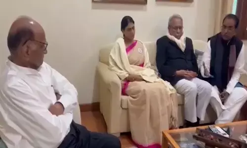 Ys Sharmila : శరద్ పవార్ ను కలిసిన వైఎస్ షర్మిల