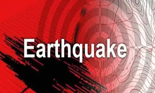 earthquake has struck alaska, USA. it was registered as 6.0 on the richter scale