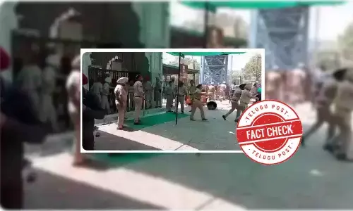 Fact Check: Video claiming ‘Khalistanis’ destroyed a temple in Delhi during farmers’ protest is Misleading