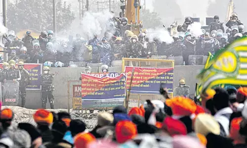 చలో ఢిల్లీకి రెండు రోజుల విరామం