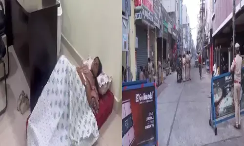 Ys Sharmila : దీక్షకు దిగిన షర్మిల... ఆంధ్రరత్న భవన్ వద్ద పోలీసుల మొహరింపు