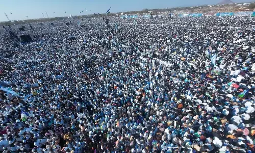 ycp, siddam meeting, third of march, medarametla