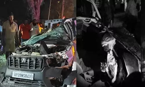RoadAccident, HighWay, Madanapalli, Bangalore, AnnamayyaDistrict