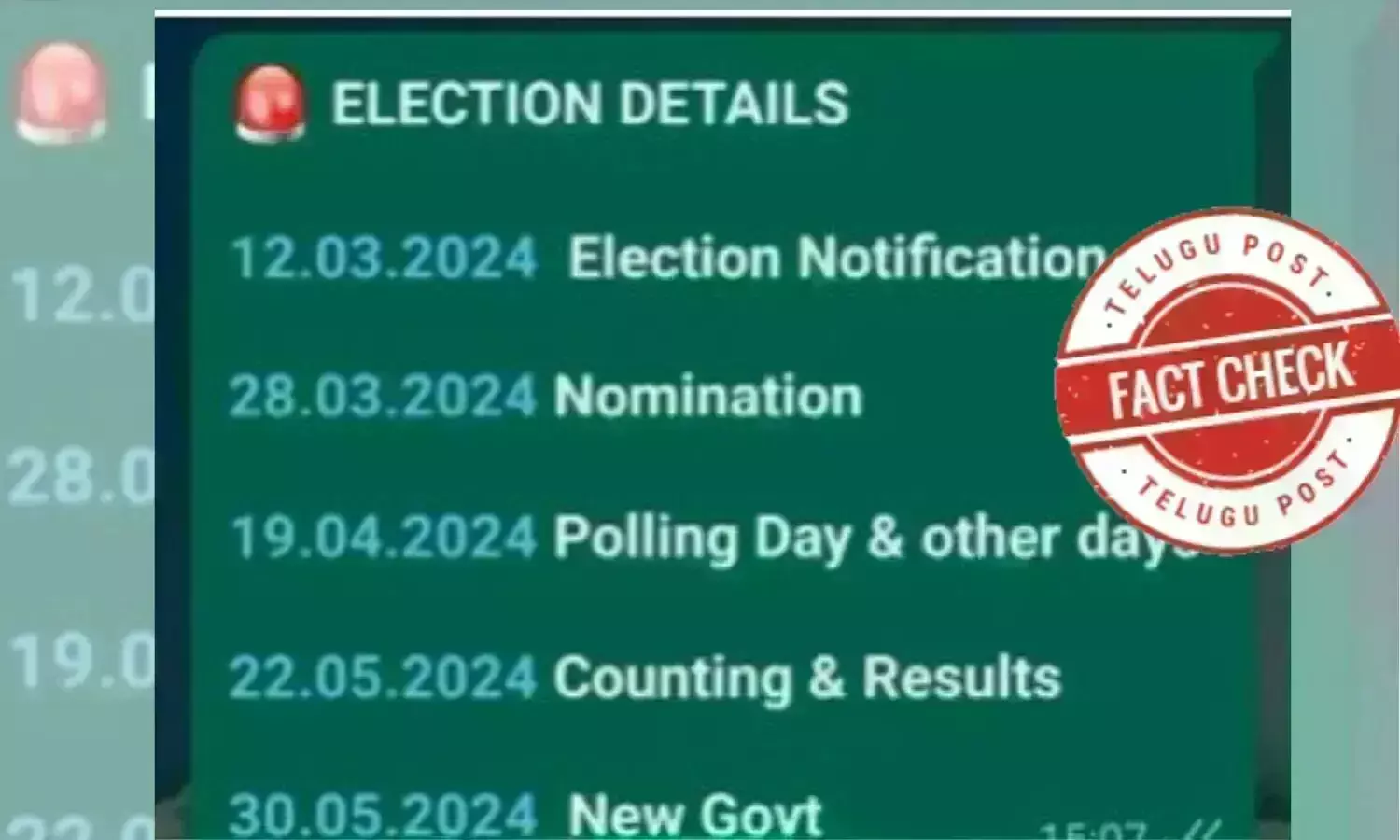lok sabha elections, 2024 Lok Sabha Elections, misinformation, fact check, Election Commission of India