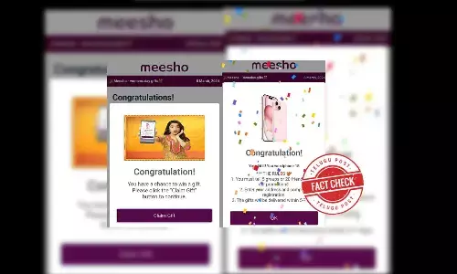 Meesho, Fraud link, Social media, online questionnaire contest
