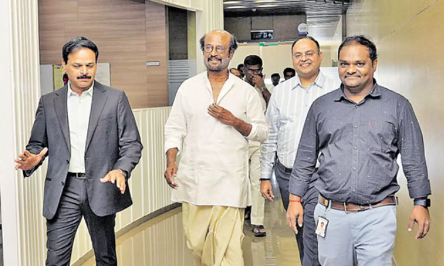 rajinikanth, popular actor,  nagole metro station, hyderabad
