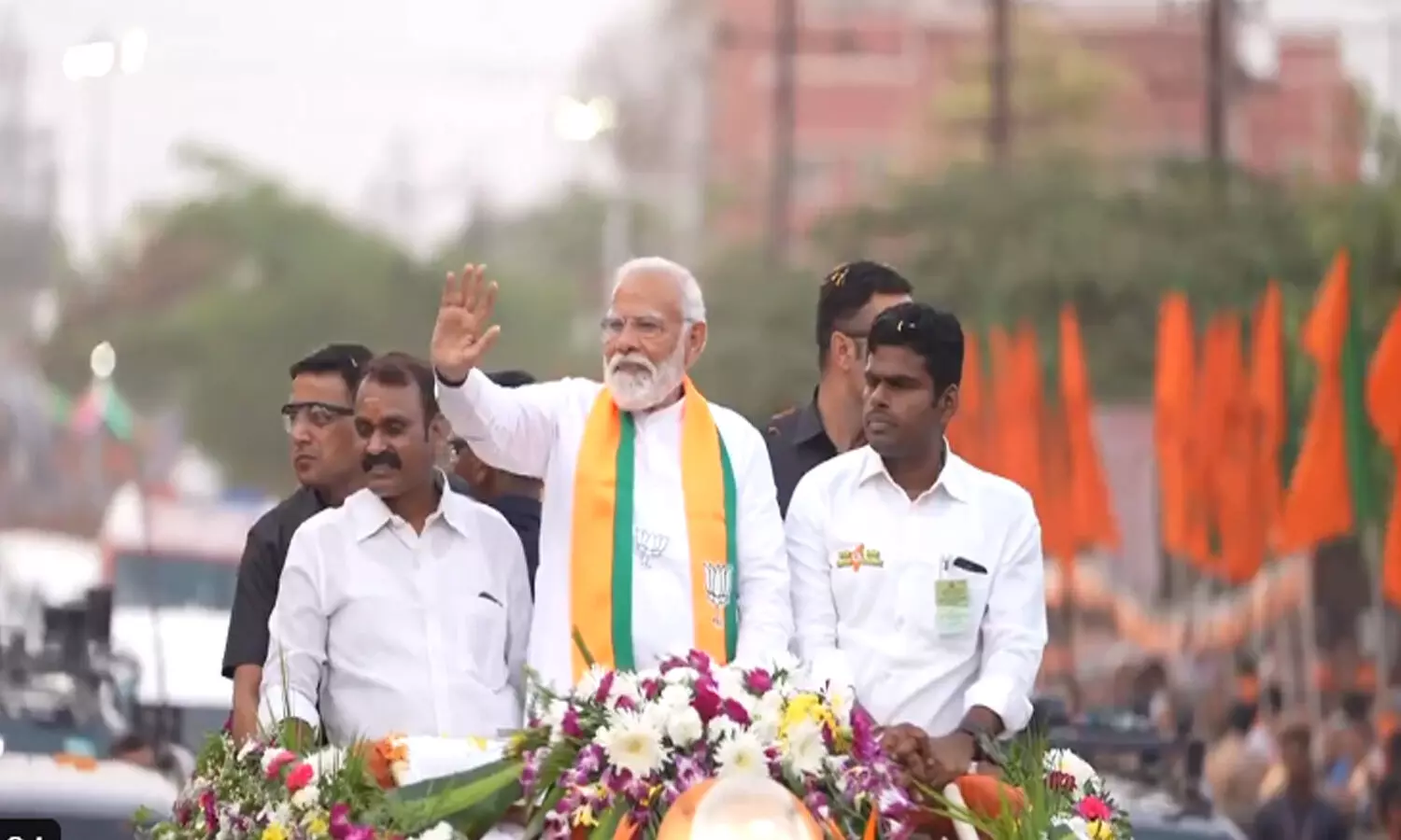 Narendra Modi : కేరళలో  ప్రధాని మోదీ రోడ్ షో