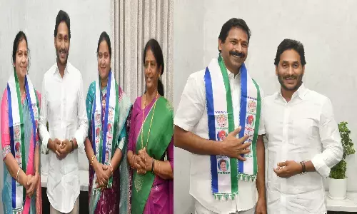YSRCP : వైసీపీలో జోరుగా చేరికలు.. పిఠాపురం నేతతో పాటు కాపు నేతలు