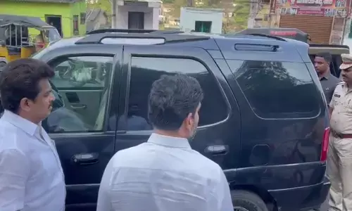 Nara Lokesh : మూడోసారి లోకేష్ కాన్వాయ్ తనిఖీ