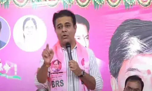 KTR : నేడు వరంగల్ కు కేటీఆర్