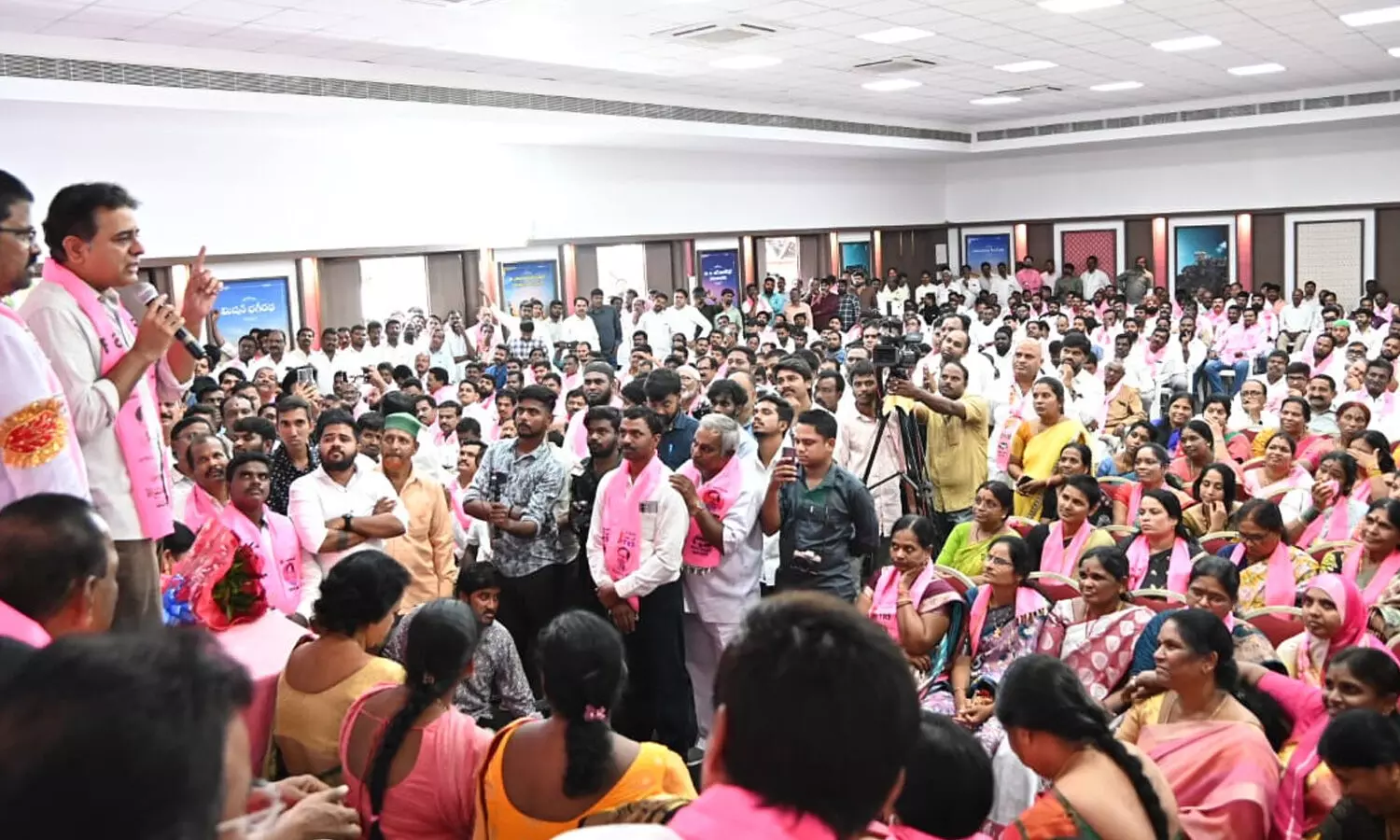 ktr, brs,  revanth reddy, malkajigiri