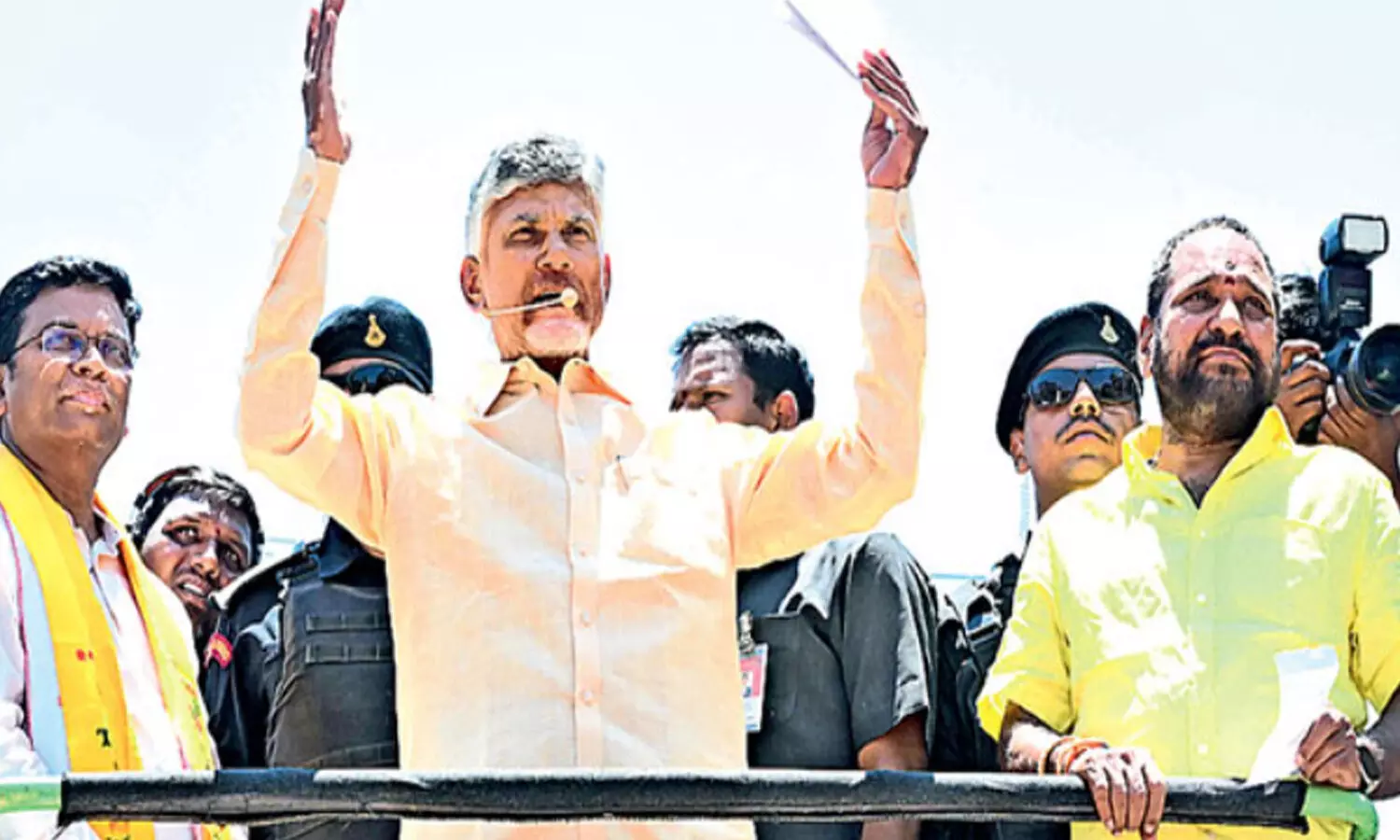 Chandrababu : నేడు గుంటూరుజిల్లాలో ప్రజాగళం