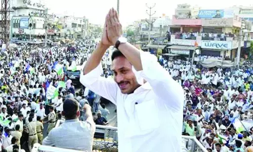 Ys Jagan : తొమ్మిదో రోజు వైఎస్ జగన్ బస్సు యాత్ర