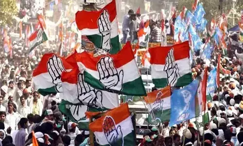 raj bhavan, congress party, goutham adani, telangana