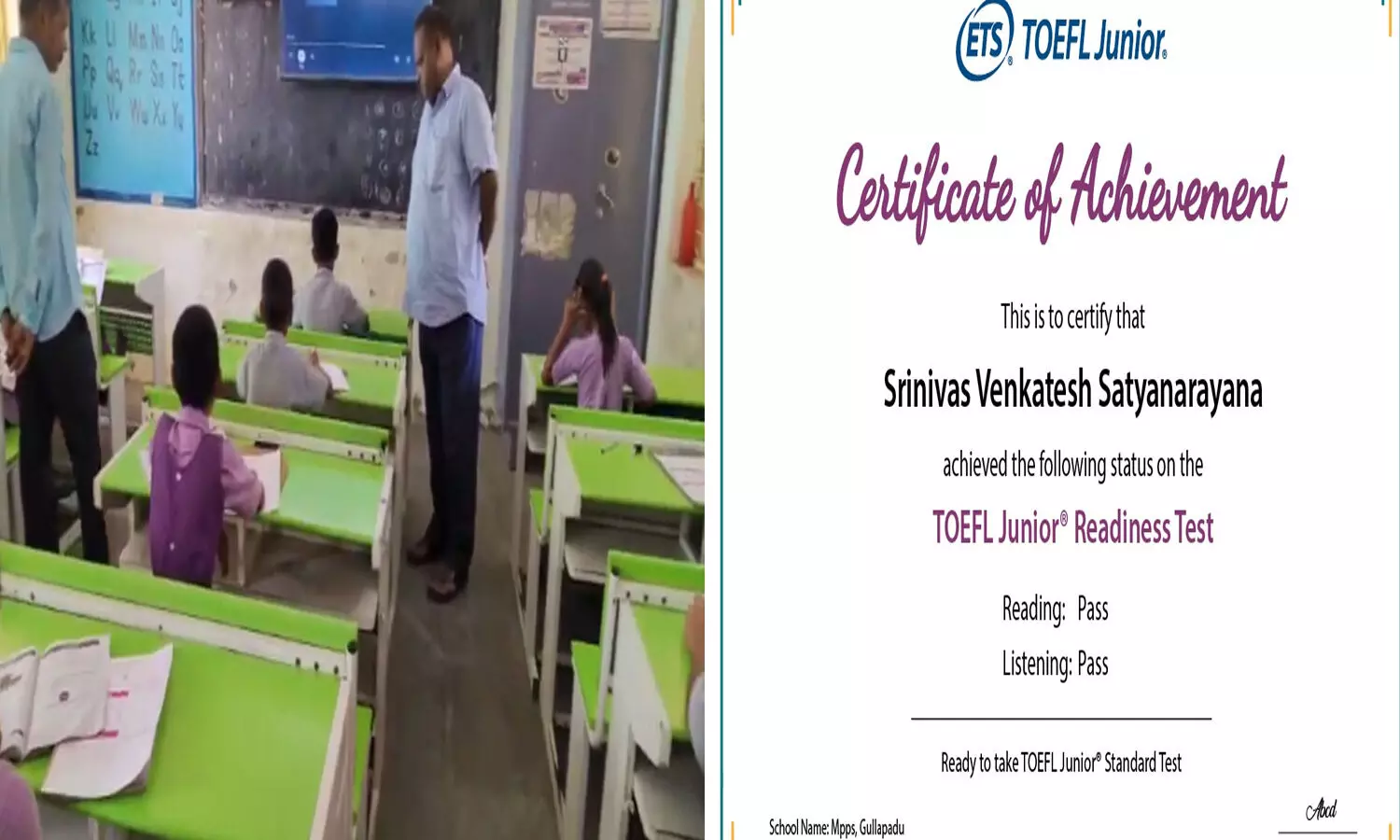 TOEFL : టోఫెల్ ప్రిపరేటరీ పరీక్షలకు ఊహించని రెస్పాన్స్.. సర్టిఫికెట్లు జారీ TOEFL : టోఫెల్ ప్రిపరేటరీ పరీక్షలకు ఊహించని రెస్పాన్స్.. సర్టిఫికెట్లు జారీ