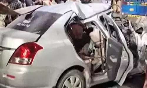 Road Accident : ఘోర రోడ్డు ప్రమాదం.. ముగ్గురు మృతి